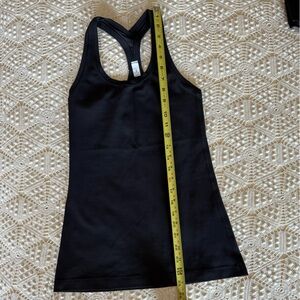 Lululemon Black Racerback Tank Top